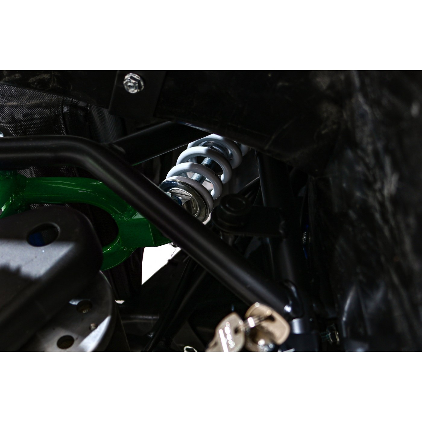 Quad E-STAR na baterii Zelená 35km/h + Bezkartáčový motor 1000W + Nafouknutá kola + Nastavení sedadla