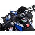 Quad E-STAR na baterii modrá 35km/h + střídavý motor 1000W + nafouknutá kola + nastavení sedadla