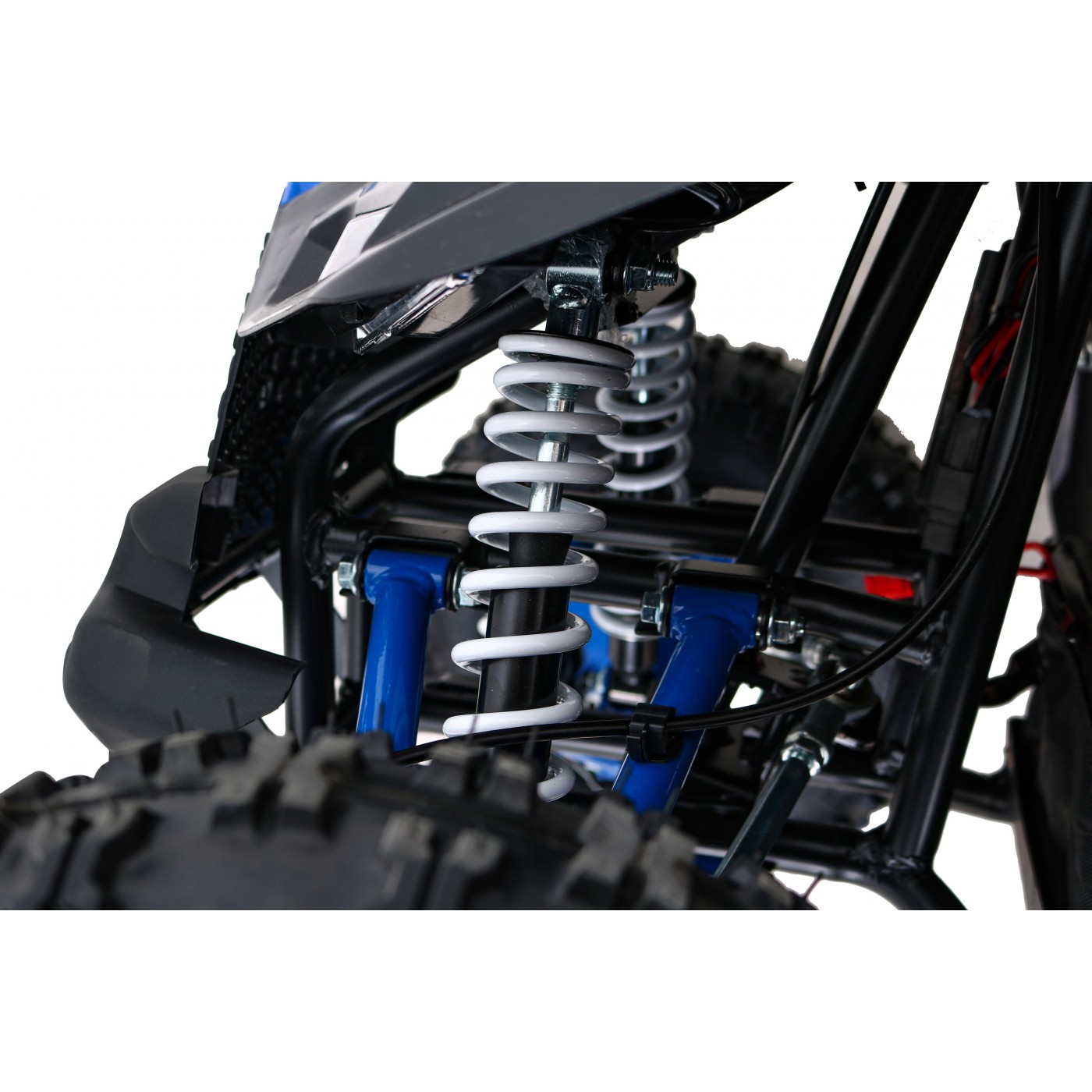 Quad E-STAR na baterii modrá 35km/h + střídavý motor 1000W + nafouknutá kola + nastavení sedadla