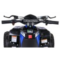 Quad E-STAR na baterii modrá 35km/h + střídavý motor 1000W + nafouknutá kola + nastavení sedadla