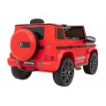 Mercedes AMG G63 Dětský červený dálkový MP3 LED pomalý start EVA PÁSY