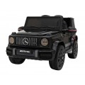 Mercedes AMG G63 Kids černý + dálkové ovládání + MP3 LED + pomalý start + EVA + pásy