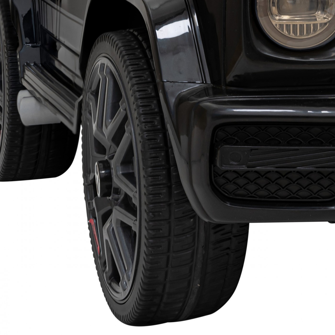Mercedes AMG G63 Kids černý + dálkové ovládání + MP3 LED + pomalý start + EVA + pásy