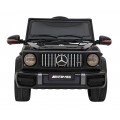 Mercedes AMG G63 Kids černý + dálkové ovládání + MP3 LED + pomalý start + EVA + pásy