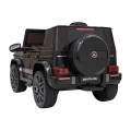 Mercedes AMG G63 Kids černý + dálkové ovládání + MP3 LED + pomalý start + EVA + pásy
