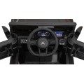 Mercedes AMG G63 Kids černý + dálkové ovládání + MP3 LED + pomalý start + EVA + pásy