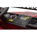 Geoland Power Off-Road auto pro 2 děti červené dálkové 2x200W motory kufr MP3 rádio LED