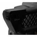 Geoland Power terénní auto pro 2 děti černé + dálkové + 2x200W motory + zavazadlový prostor + MP3 + LED rádio