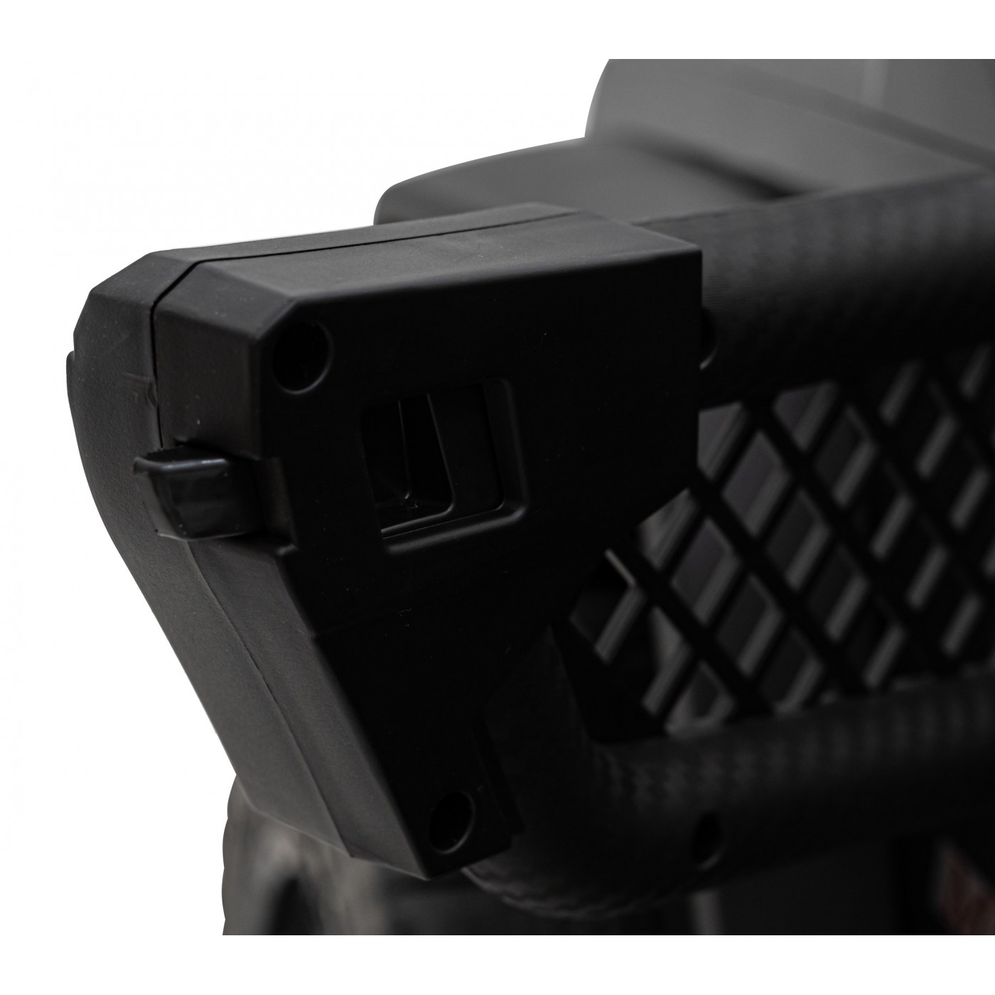 Geoland Power terénní auto pro 2 děti černé + dálkové + 2x200W motory + zavazadlový prostor + MP3 + LED rádio