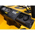 Geoland Power terénní auto pro 2 děti žluté + dálkové ovládání+ 2x200W motory + zavazadlový prostor + MP3 + LED rádio