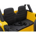 Geoland Power terénní auto pro 2 děti žluté + dálkové ovládání+ 2x200W motory + zavazadlový prostor + MP3 + LED rádio