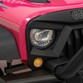 Geoland Power Off-Road auto pro 2 děti Růžové + Dálkové ovládání + Motory 2x200W + zavazadlový prostor + Rádio MP3 + LED