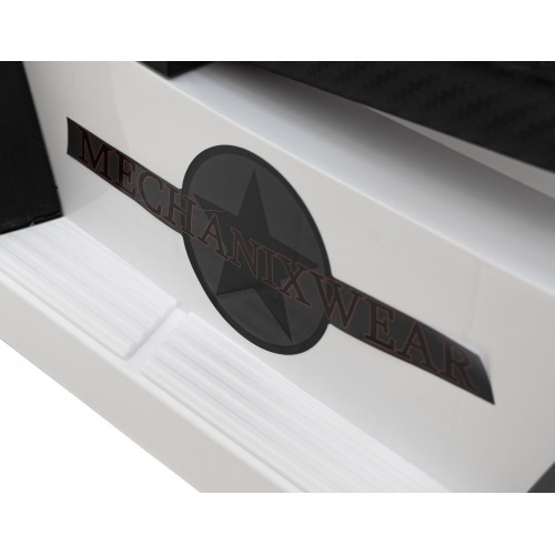 Geoland Power terénní auto pro 2 děti bílá + dálkové + 2x200W motory + zavazadlový prostor + MP3 + LED rádio