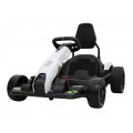 Motokára Fast 3 Drift na baterii pro děti bílá + funkce Drift 2x150W motory + LED rádio + pásy