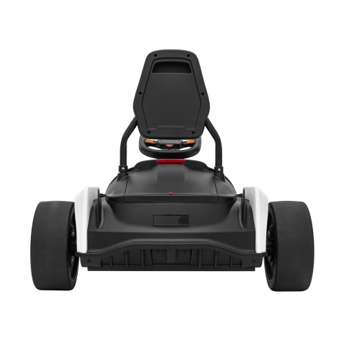 Motokára Fast 3 Drift na baterii pro děti bílá + funkce Drift 2x150W motory + LED rádio + pásy