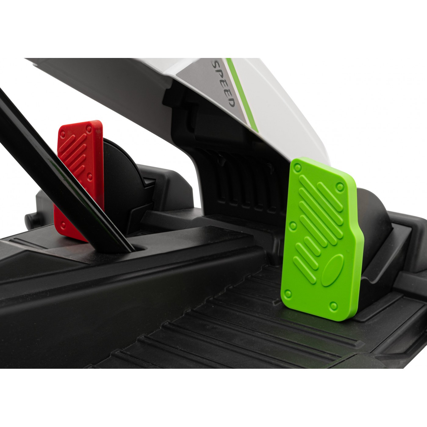 Motokára Fast 3 Drift na baterii pro děti bílá + funkce Drift 2x150W motory + LED rádio + pásy