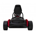 Rychlá 3 Drift dětská baterie motokára červená Drift funkce 2x150W motory LED rádiové pásy