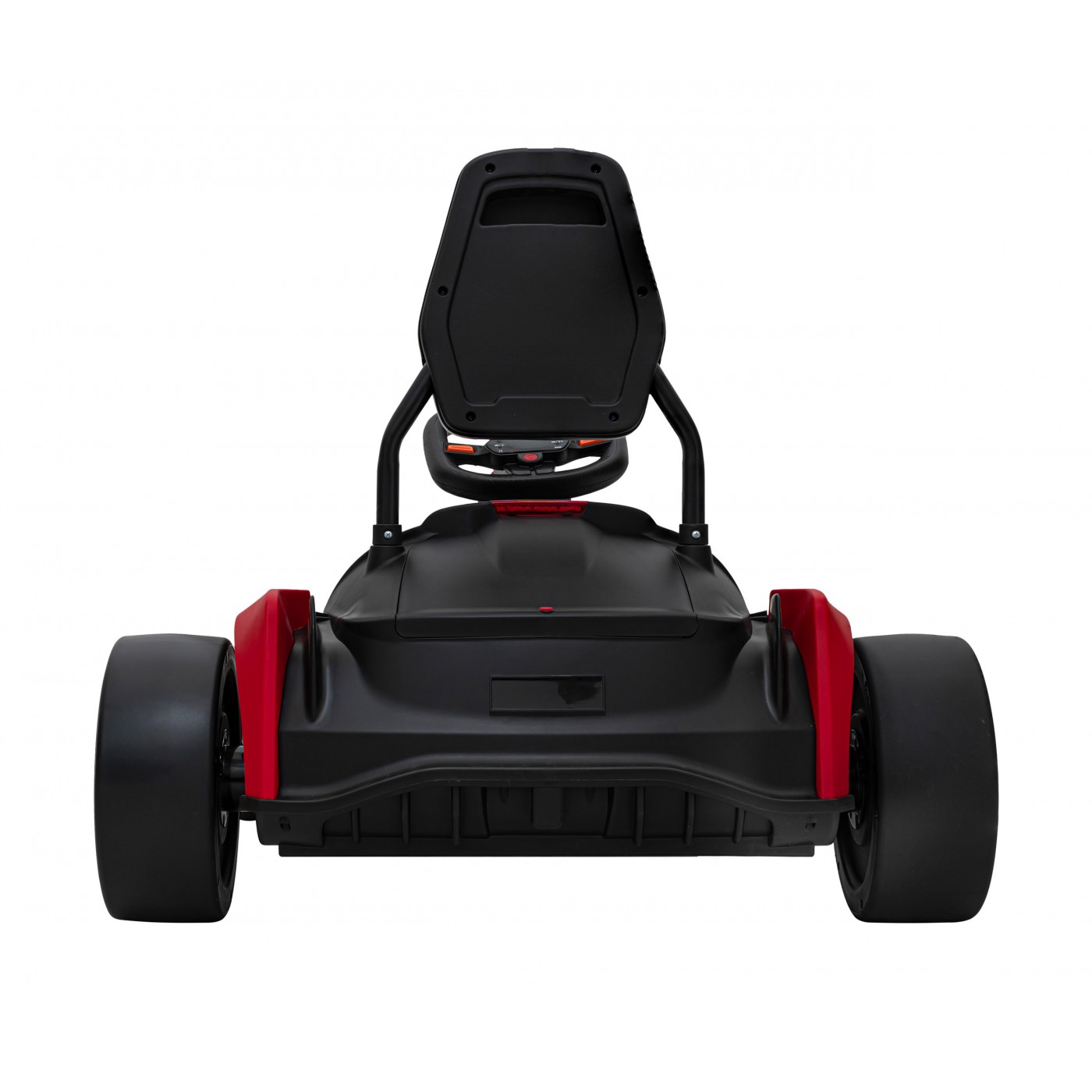 Rychlá 3 Drift dětská baterie motokára červená Drift funkce 2x150W motory LED rádiové pásy
