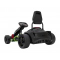 Rychlá 3 Drift dětská baterie motokára černá + funkce driftování + 2x150W motory + LED rádio + pásy