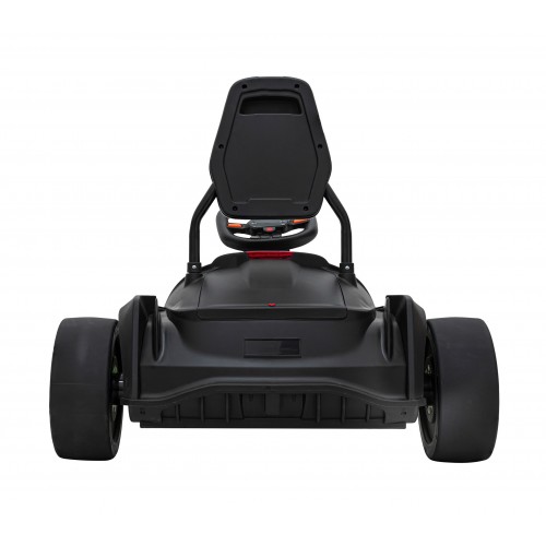 Rychlá 3 Drift dětská baterie motokára černá + funkce driftování + 2x150W motory + LED rádio + pásy
