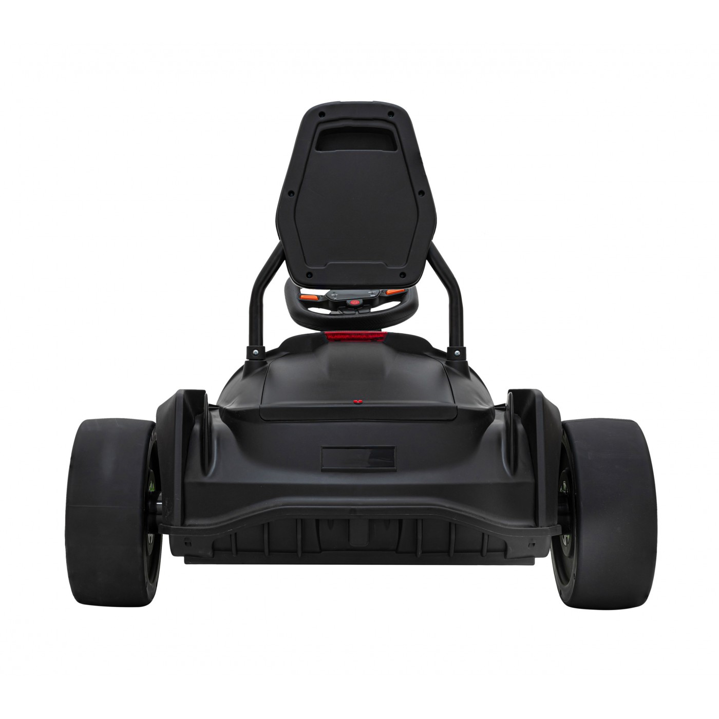 Rychlá 3 Drift dětská baterie motokára černá + funkce driftování + 2x150W motory + LED rádio + pásy