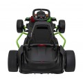 Rychlá 3 Drift dětská baterie motokára černá + funkce driftování + 2x150W motory + LED rádio + pásy