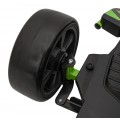 Rychlá 3 Drift dětská baterie motokára černá + funkce driftování + 2x150W motory + LED rádio + pásy