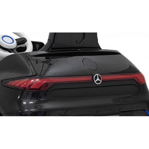 Mercedes Benz AMG EQA Kids černý + dálkové ovládání + 5bodové pásy + EVA + MP3 displej + LED