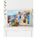 Malba Santorini čísla 40x50 Plátno + Barvy + Štětce