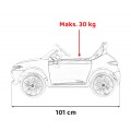 Mercedes Benz AMG EQA Kids černý + dálkové ovládání + 5bodové pásy + EVA + MP3 displej + LED