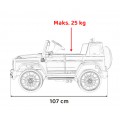 Mercedes AMG G63 Dětský červený dálkový MP3 LED pomalý start EVA PÁSY