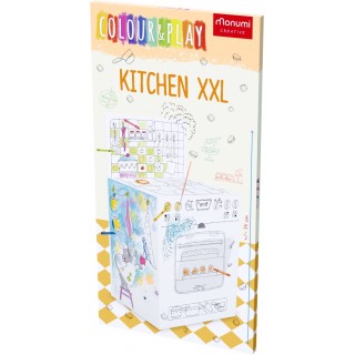 Prostorová omalovánka „Kitchen“ XXL pro děti