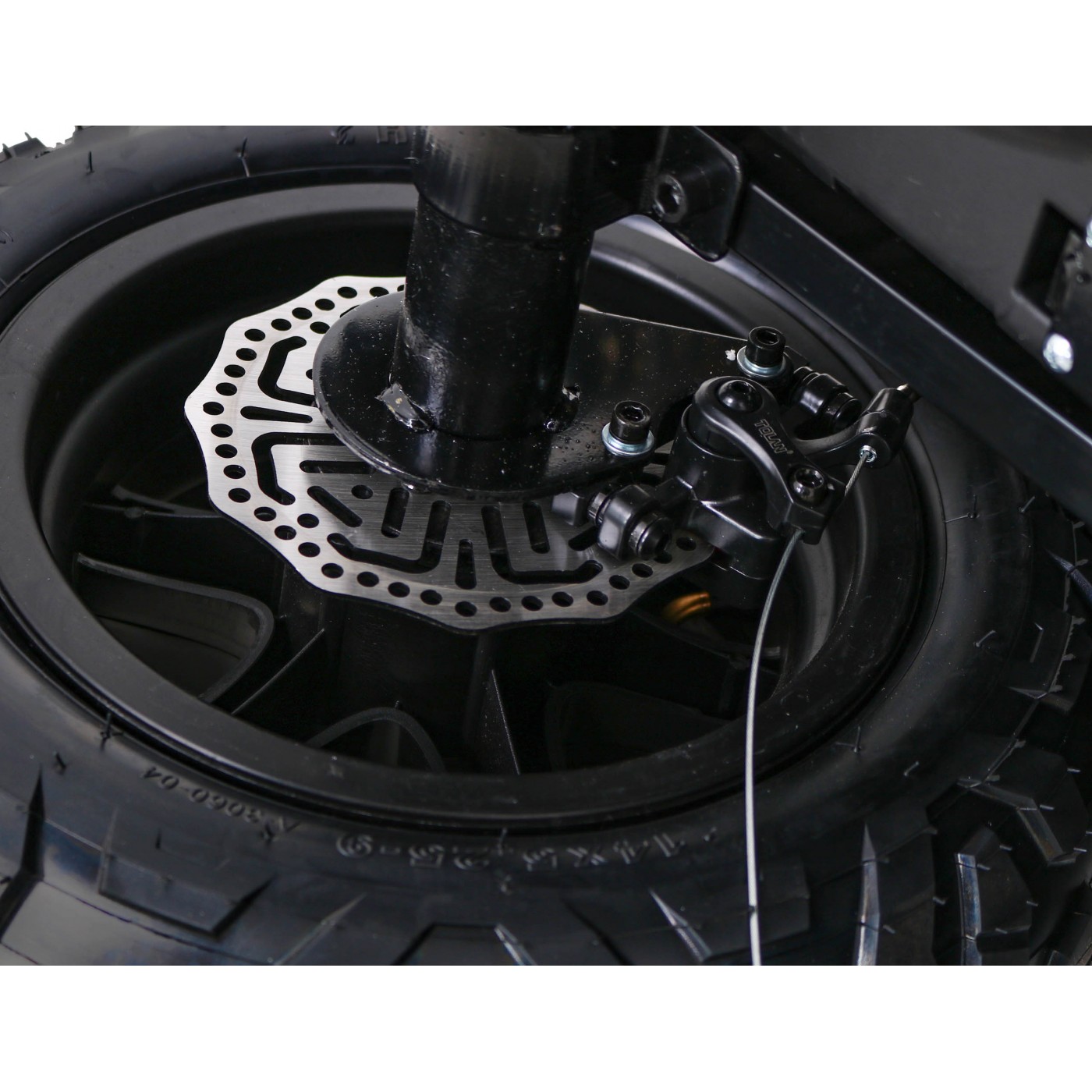 Buggy ATV Strong Racing pro 2 děti zlatý  + Bezkartáčový motor + Nafukovací kola + Audio LED