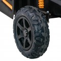 Buggy ATV Strong Racing pro 2 děti zlatý  + Bezkartáčový motor + Nafukovací kola + Audio LED