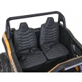 Buggy ATV Strong Racing pro 2 děti zlatý  + Bezkartáčový motor + Nafukovací kola + Audio LED