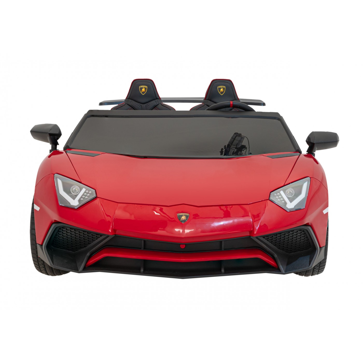 Lamborghini Aventador SV vozidlo červené