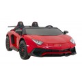 Lamborghini Aventador SV vozidlo červené