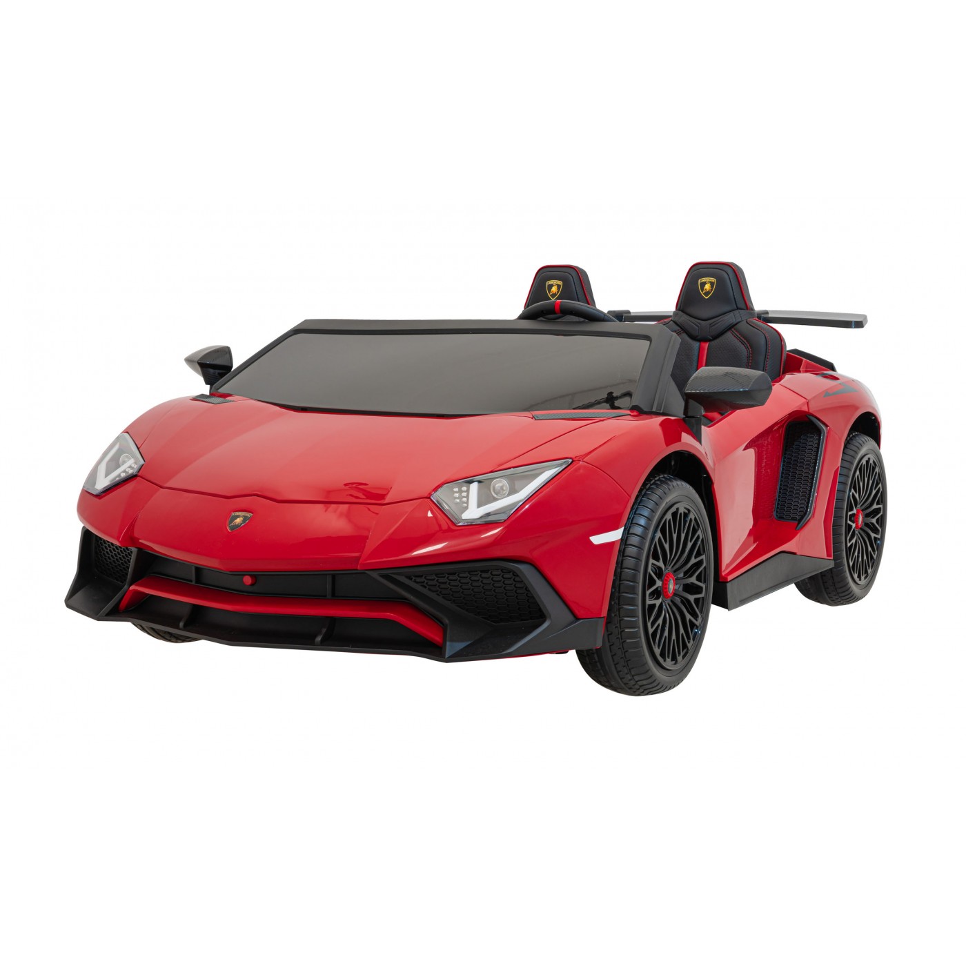 Lamborghini Aventador SV vozidlo červené