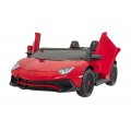 Lamborghini Aventador SV vozidlo červené