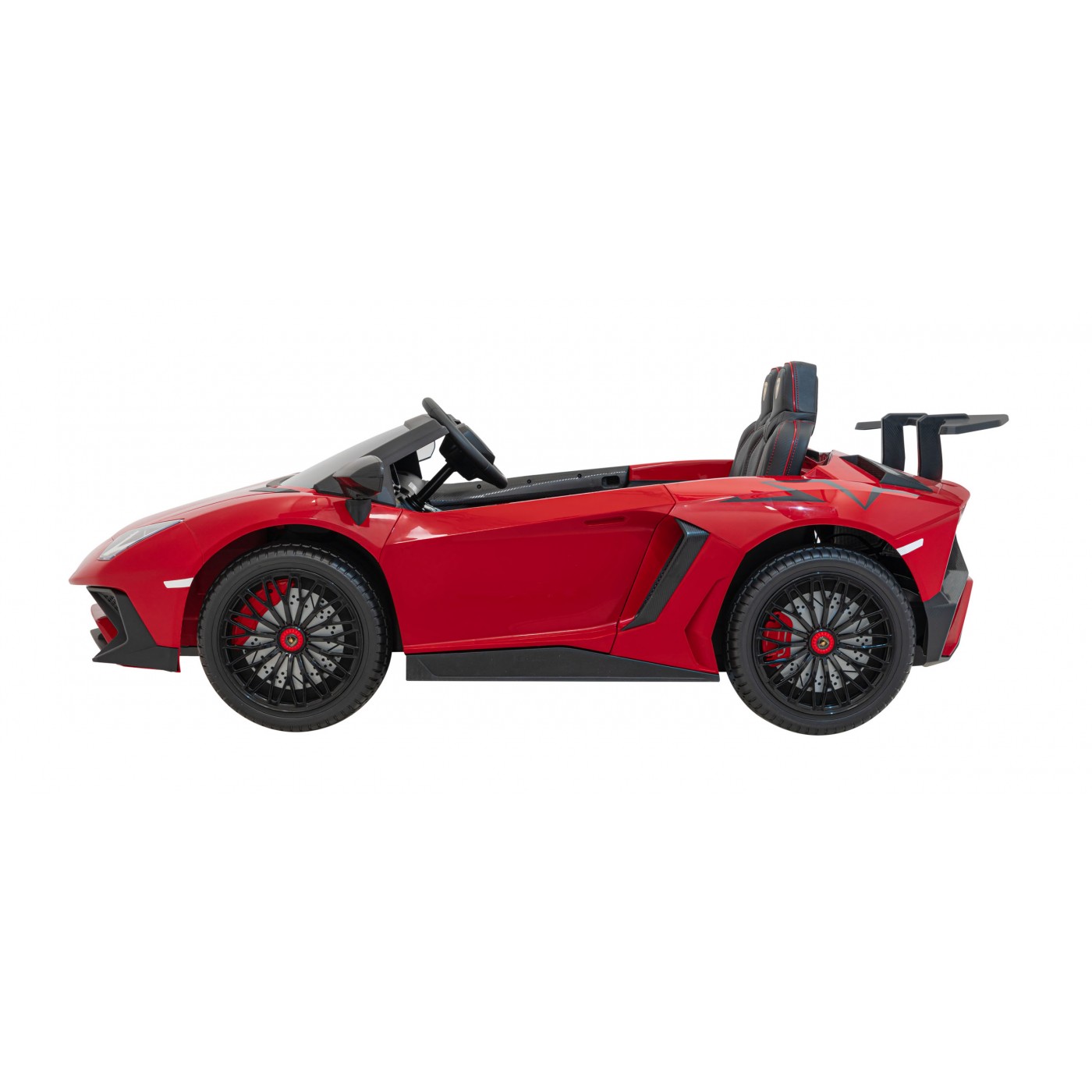 Lamborghini Aventador SV vozidlo červené