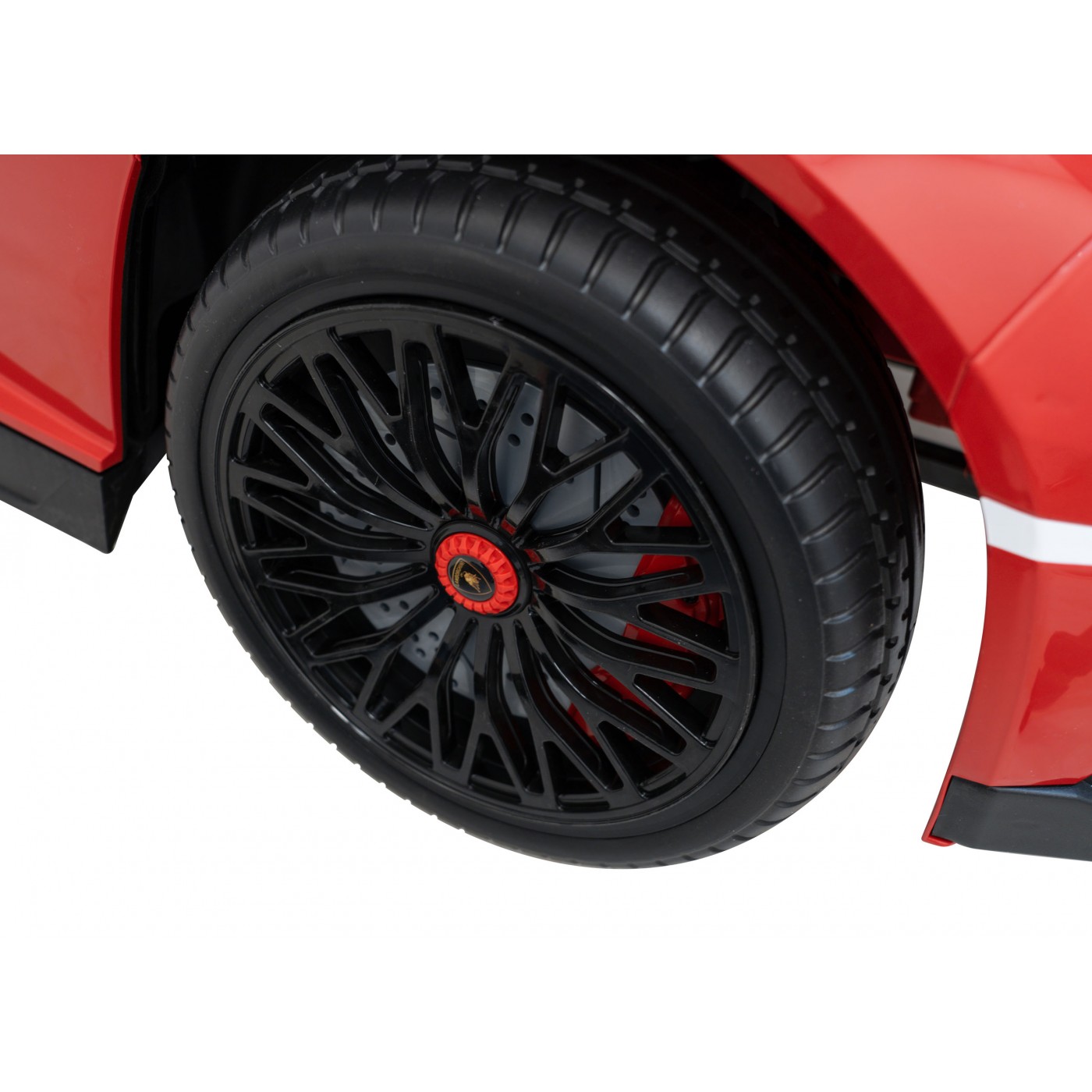 Lamborghini Aventador SV vozidlo červené