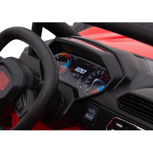 Závodní vůz Buggy 5 červený