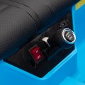 Auto Buggy Racing 5 pro děti na baterii Modré 2x200W Motory Dálkové ovládání Audio LED Pomalý Start