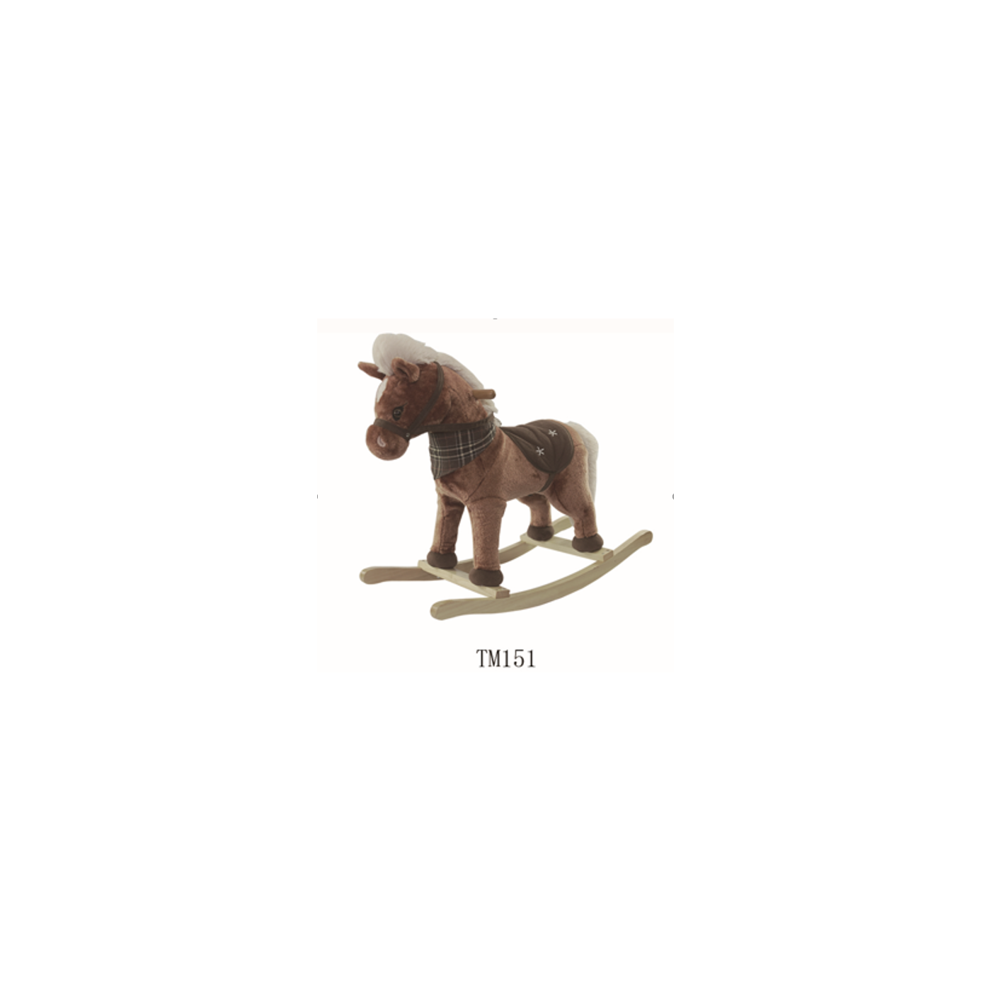 Houpací kůň hnědý