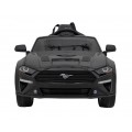 Autíčko Ford Mustang GT na baterii pro děti černá + Nastavení sedadla + LED audio + EVA + Pomalý start