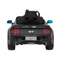 Autíčko Ford Mustang GT na baterii pro děti černá + Nastavení sedadla + LED audio + EVA + Pomalý start