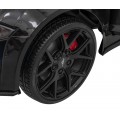 Autíčko Ford Mustang GT na baterii pro děti černá + Nastavení sedadla + LED audio + EVA + Pomalý start