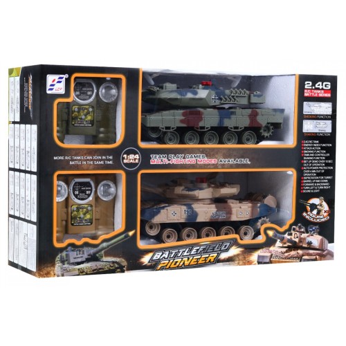Bitva tanků s kouřem R/C 2.4G