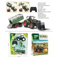 Traktor Zelený R/C + Doplňky