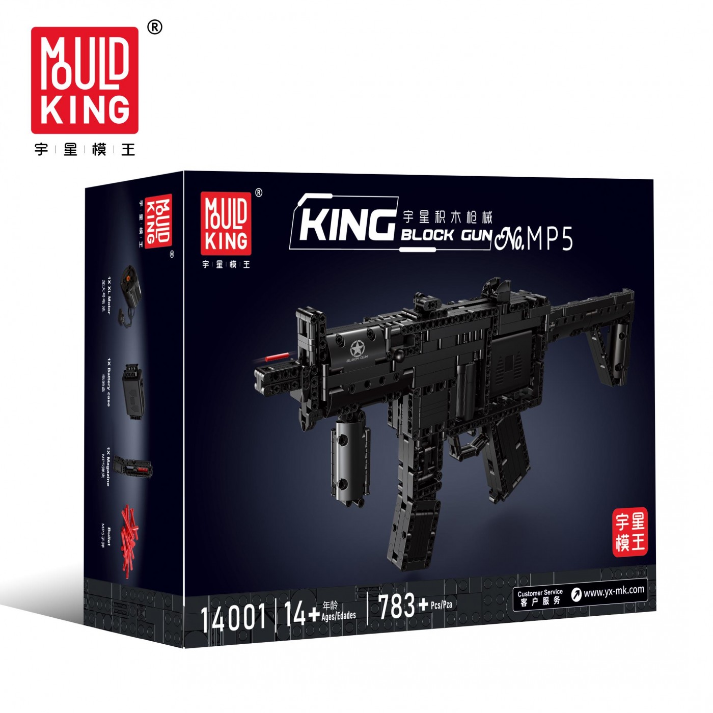 Bloky Puška MP5 783el.